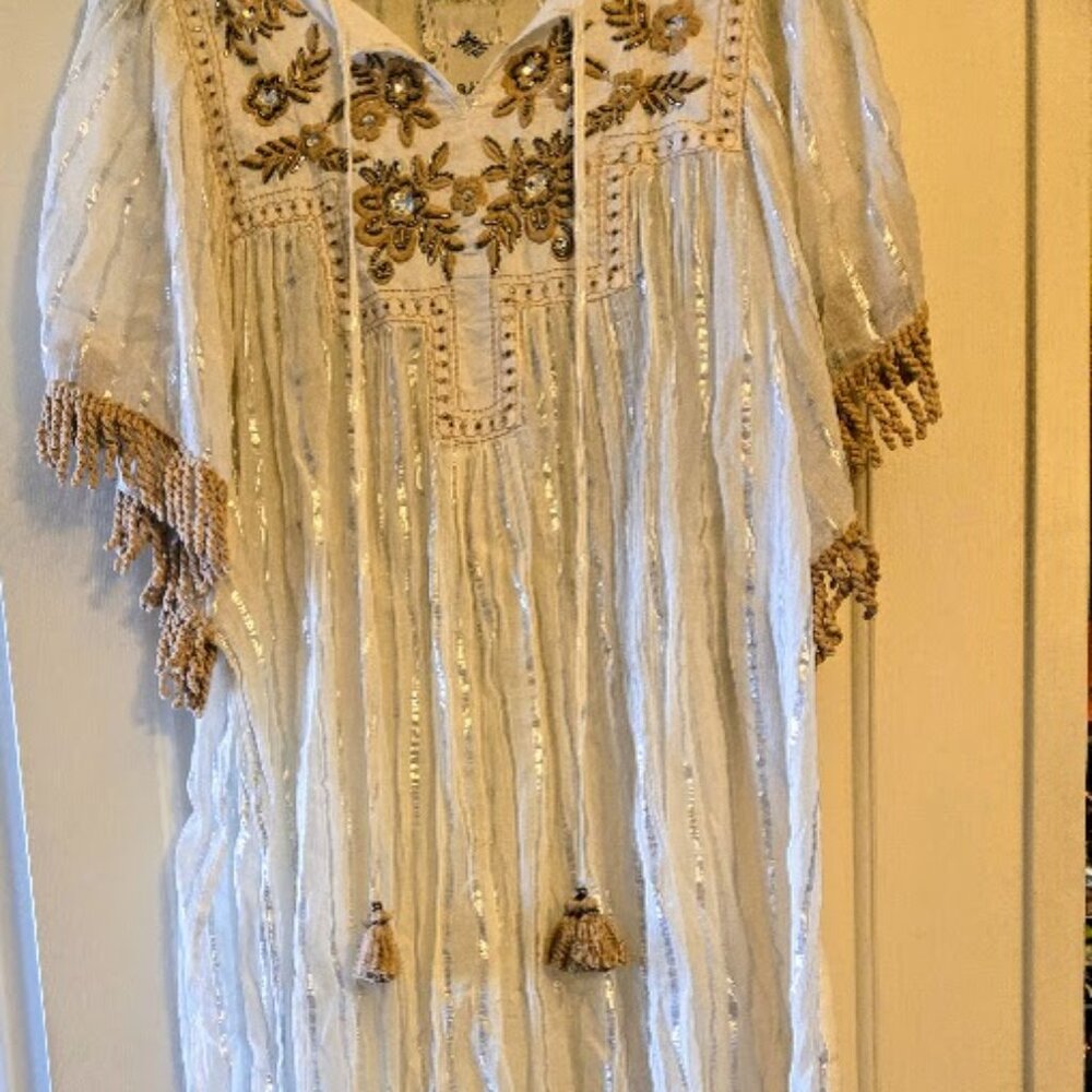 ANTHROPOLOGIE Barok Paris Cover Up Dress